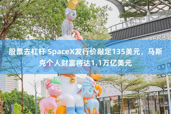 股票去杠杆 SpaceX发行价敲定135美元，马斯克个人财富将达1.1万亿美元