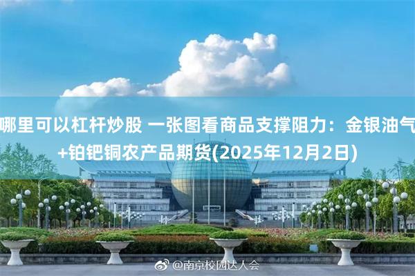 哪里可以杠杆炒股 一张图看商品支撑阻力：金银油气+铂钯铜农产品期货(2025年12月2日)