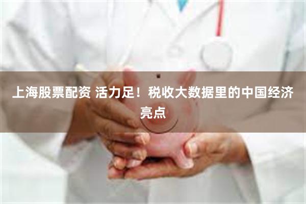 上海股票配资 活力足！税收大数据里的中国经济亮点