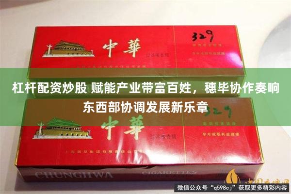 杠杆配资炒股 赋能产业带富百姓，穗毕协作奏响东西部协调发展新乐章