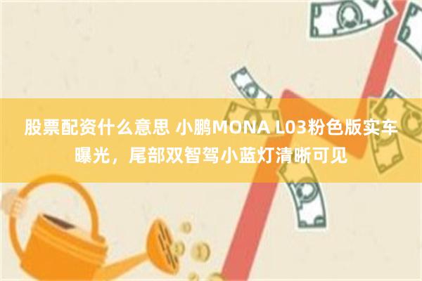股票配资什么意思 小鹏MONA L03粉色版实车曝光,尾部双智驾小蓝灯清晰可见