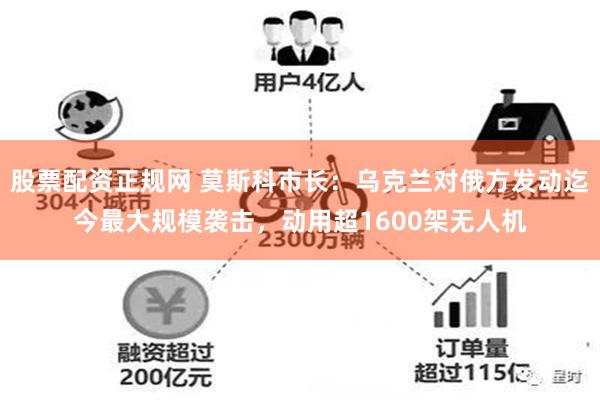股票配资正规网 莫斯科市长：乌克兰对俄方发动迄今最大规模袭击，动用超1600架无人机